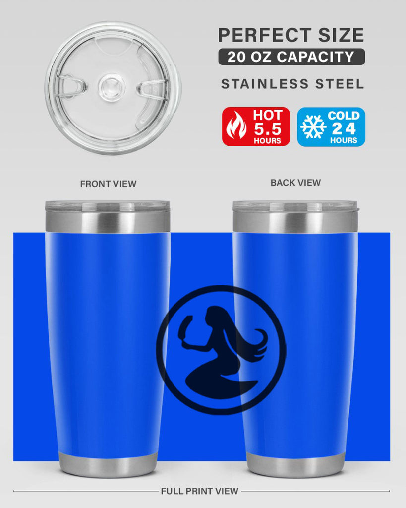 aquarius 80#- zodiac- Tumbler