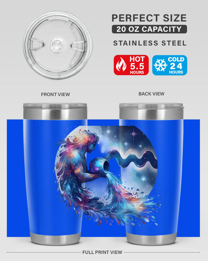 aquarius 88#- zodiac- Tumbler