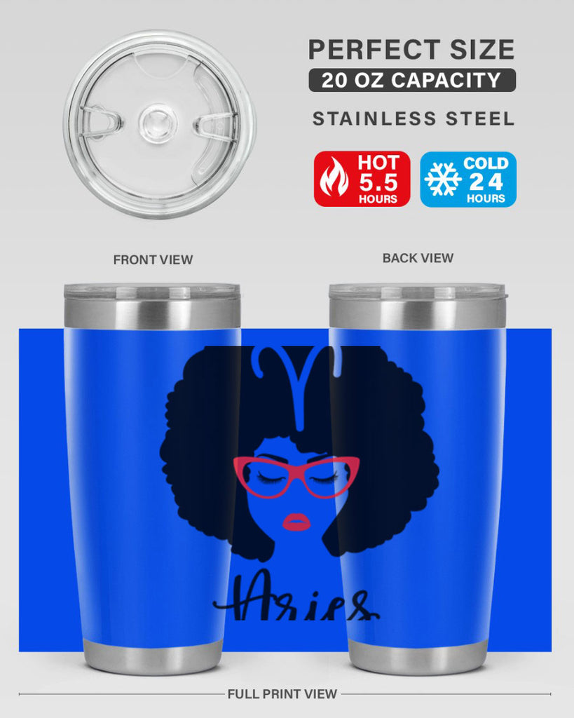 aries 122#- zodiac- Tumbler