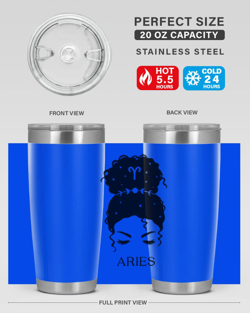 aries 132#- zodiac- Tumbler