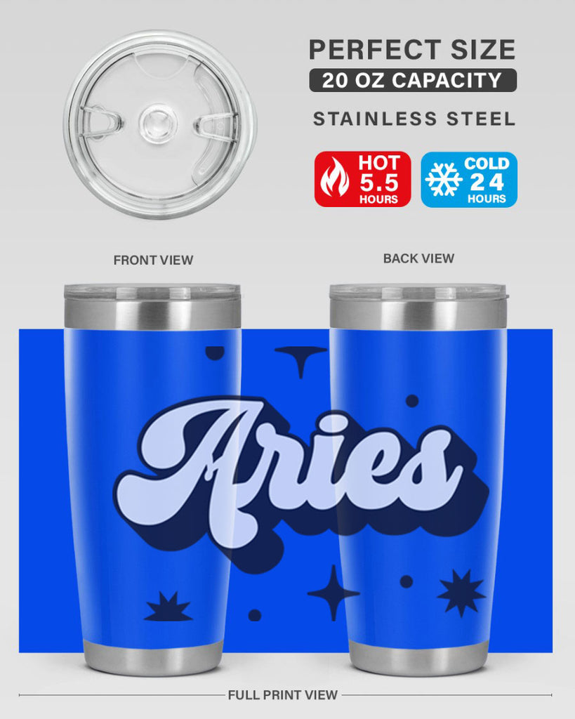 aries 133#- zodiac- Tumbler