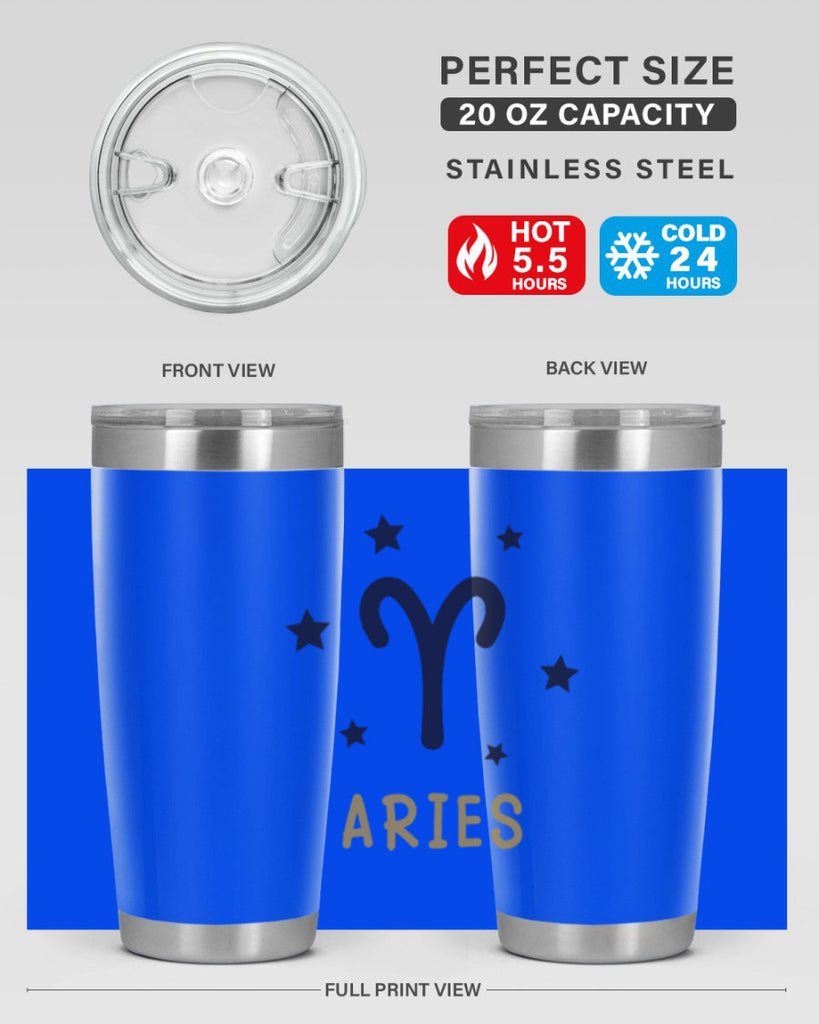 aries 135#- zodiac- Tumbler