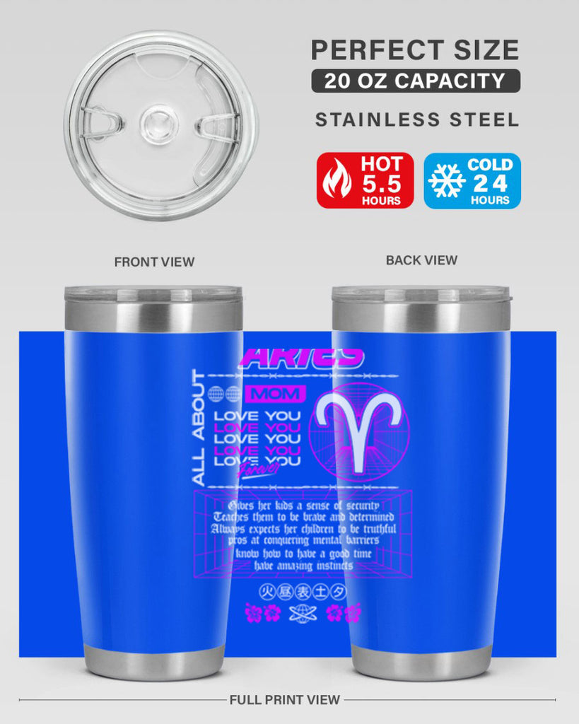 aries 138#- zodiac- Tumbler