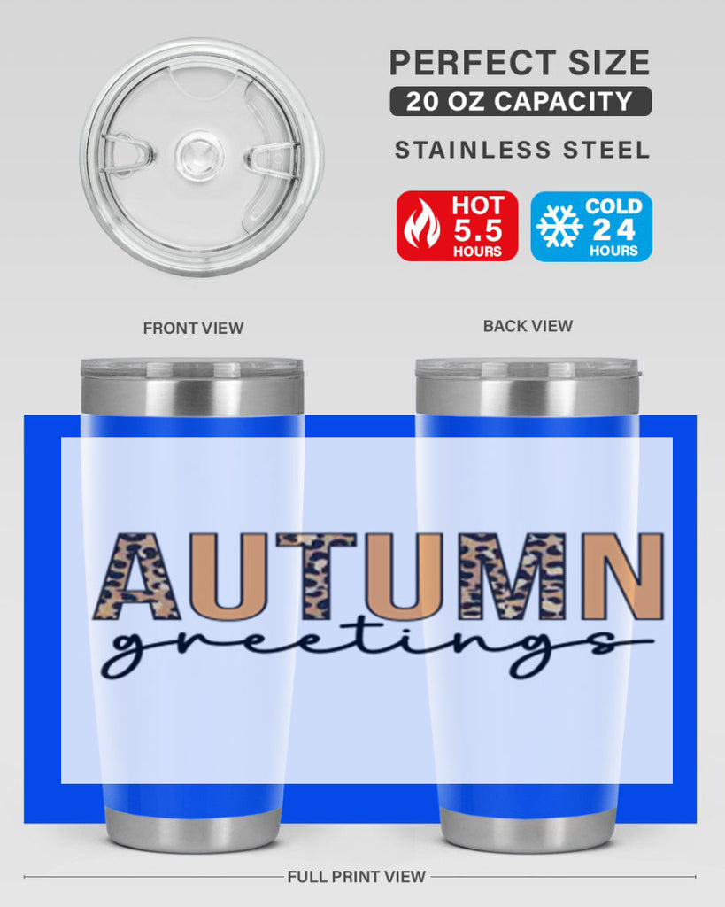 autumn greetings 15#.jpeg- fall- Tumbler