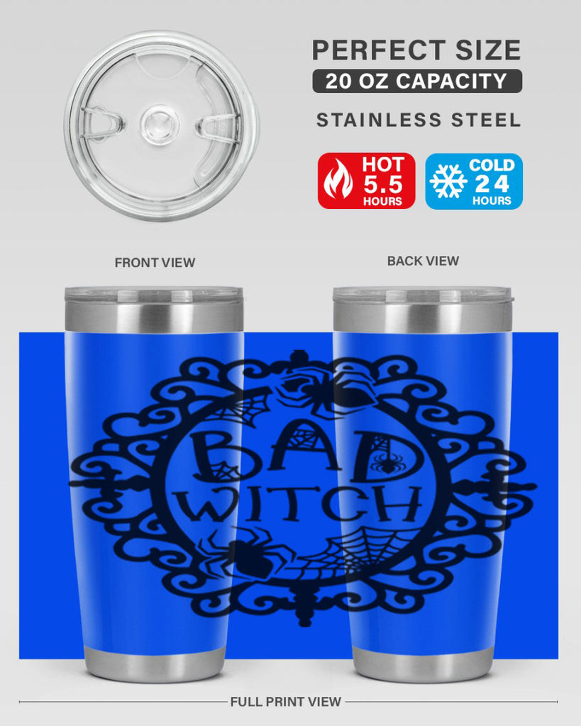 bad witch 92#- halloween- Tumbler