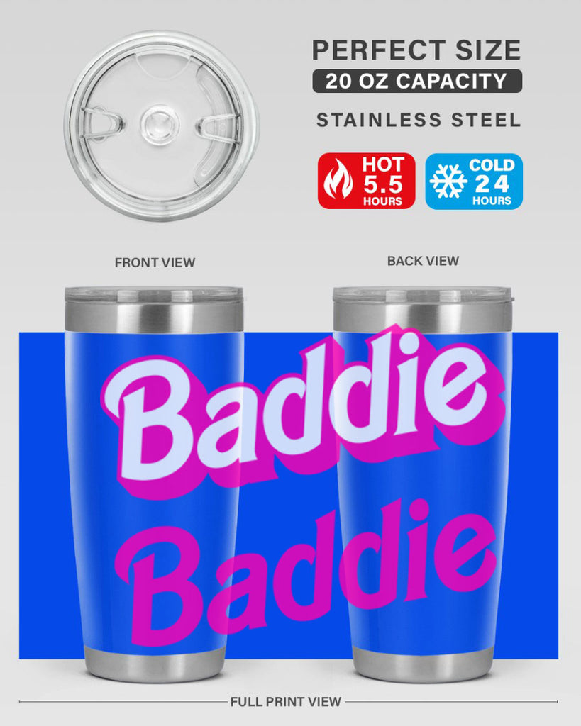 baddie 271#- black words phrases- Cotton Tank