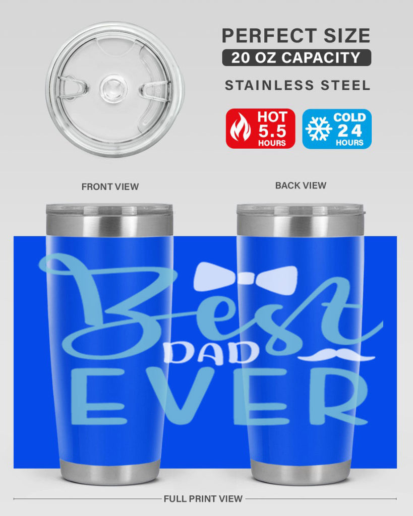 best dad ever 109#- fathers day- Tumbler