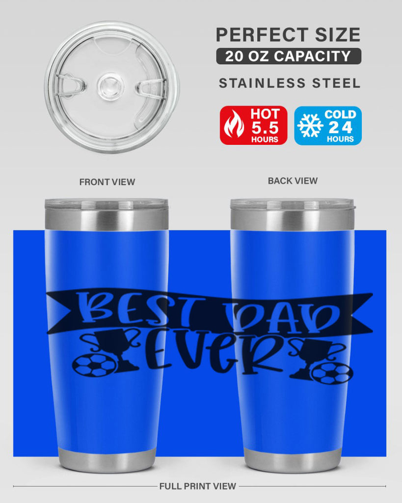 best dad ever 73#- fathers day- Tumbler