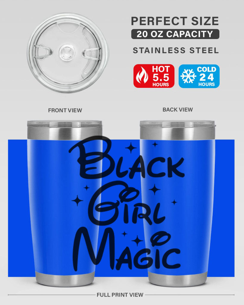 black girl magic 207#- black words phrases- Cotton Tank
