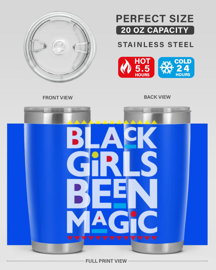 black girls been magic 243#- black words phrases- Cotton Tank