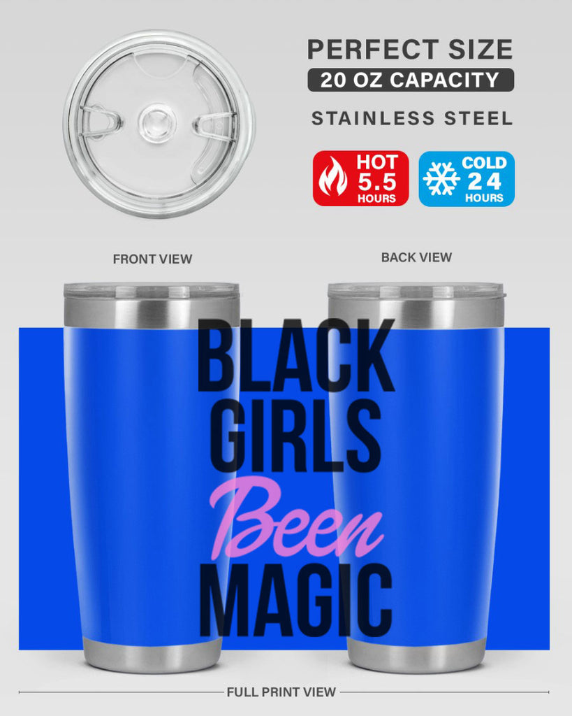 black girls been magic 244#- black words phrases- Cotton Tank