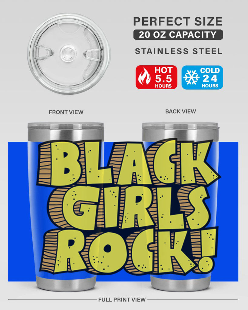 black girls rock school 202#- black words phrases- Cotton Tank