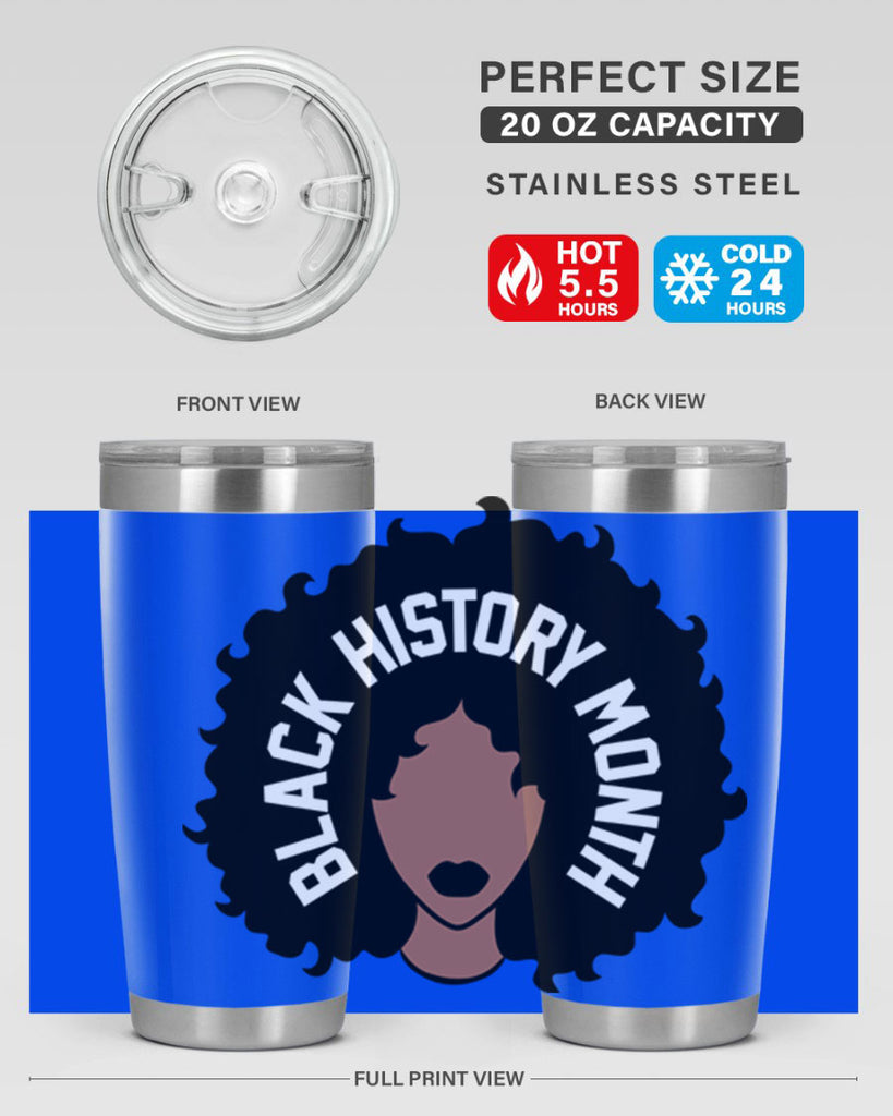 black history month afro woman 239#- black words phrases- Cotton Tank