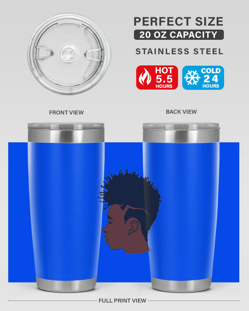black man 36#- black men - boys- tumbler