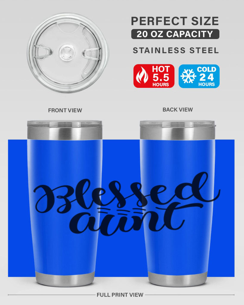 blessed aunt Style 35#- aunt- Tumbler