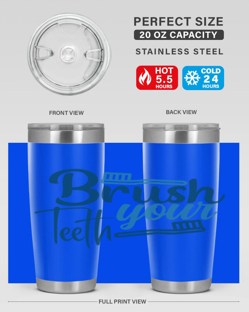 brush your teeth 87#- bathroom- Tumbler