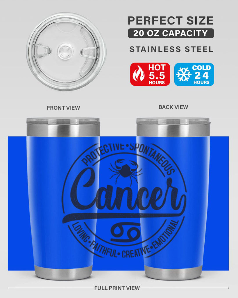 cancer 153#- zodiac- Tumbler