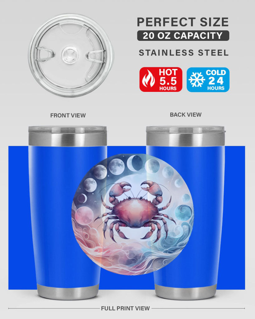 cancer 167#- zodiac- Tumbler