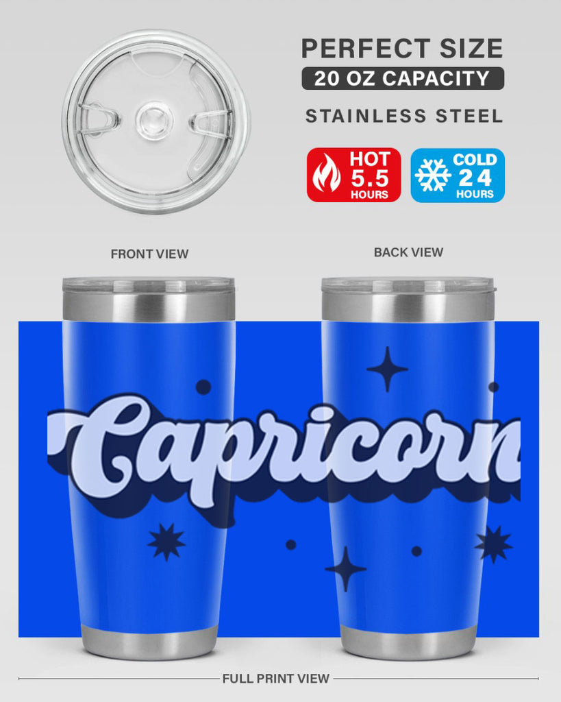 capricorn 205#- zodiac- Tumbler