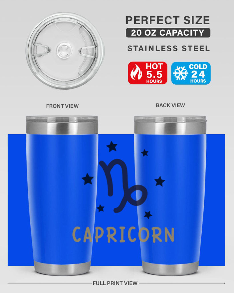 capricorn 206#- zodiac- Tumbler