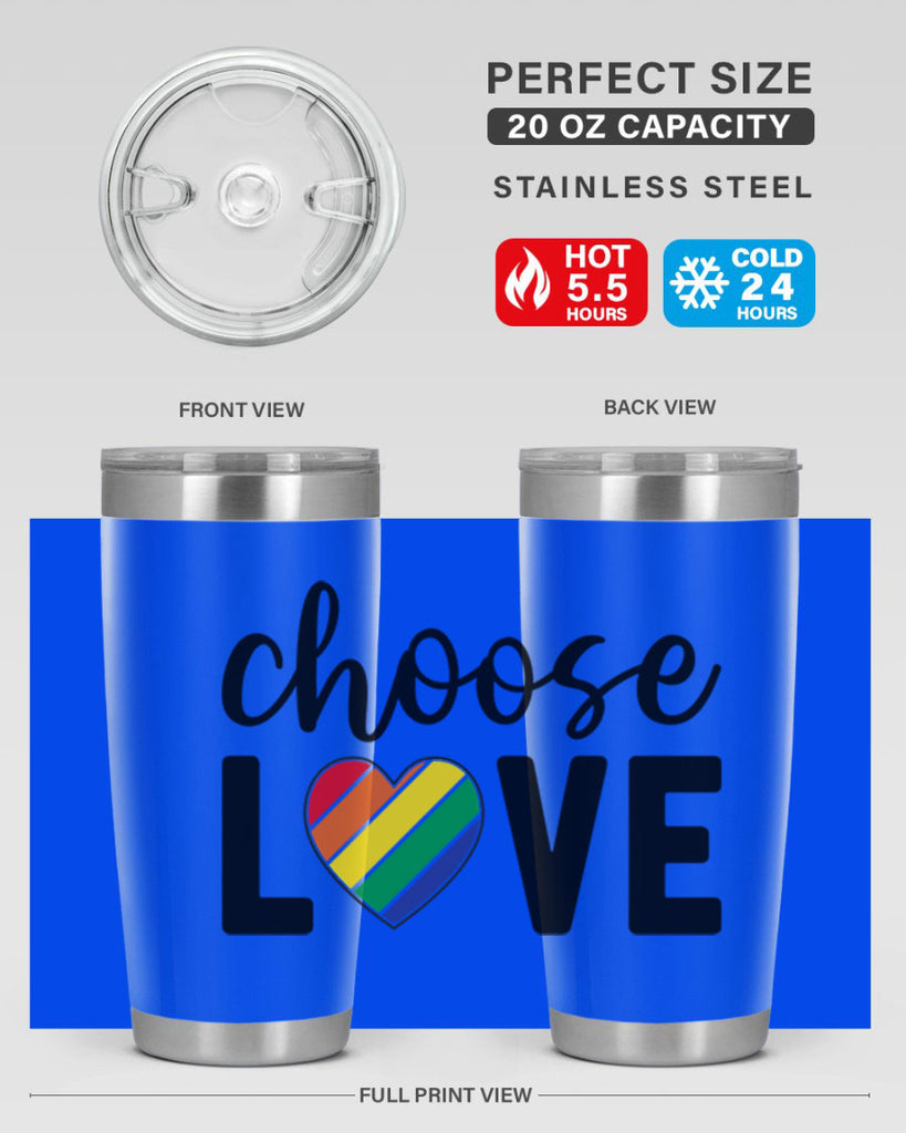 chooselove 150#- lgbt- Tumbler