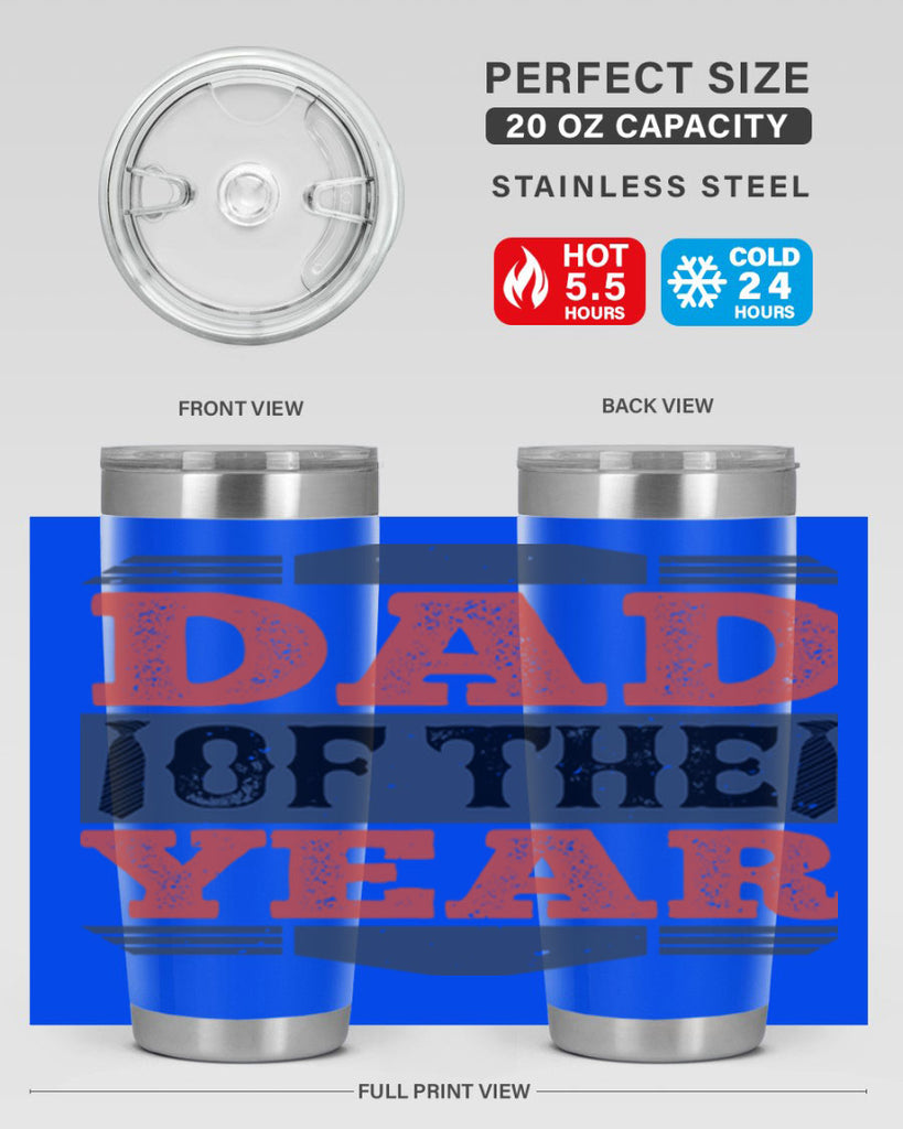 dad of the year 266#- fathers day- Tumbler
