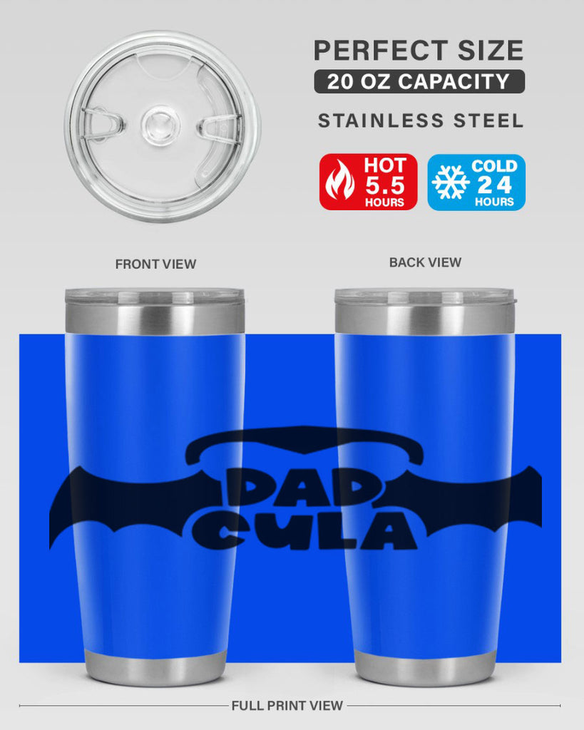 dadcula 80#- halloween- Tumbler