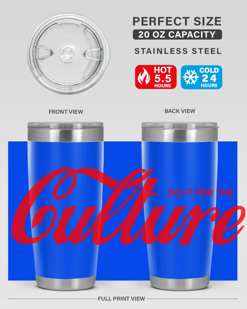 do it for the culture 171#- black words phrases- Cotton Tank