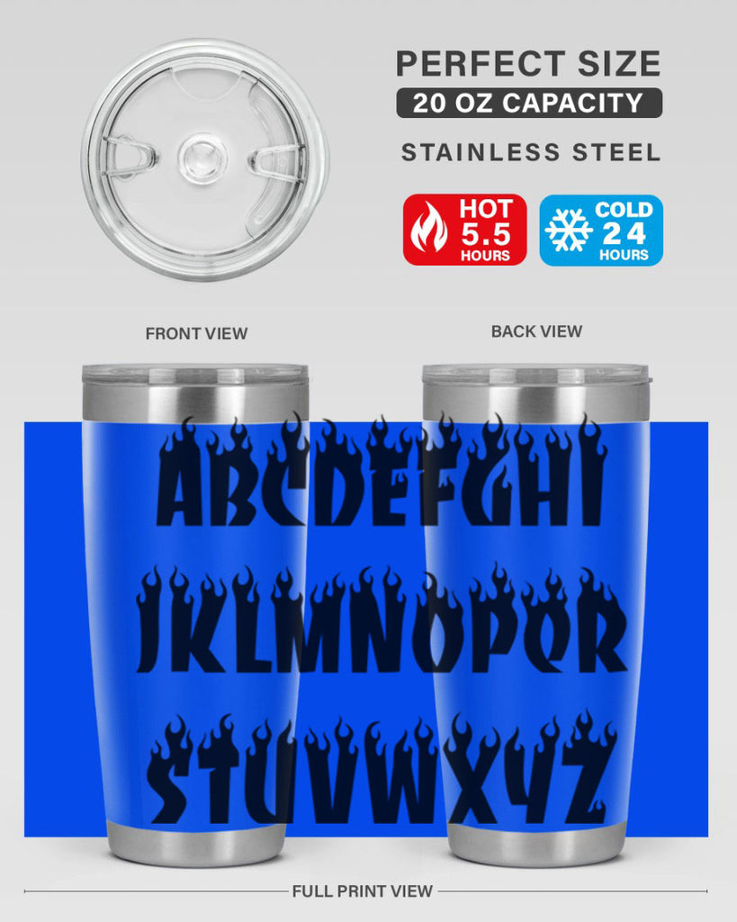flame font 153#- black words phrases- Cotton Tank
