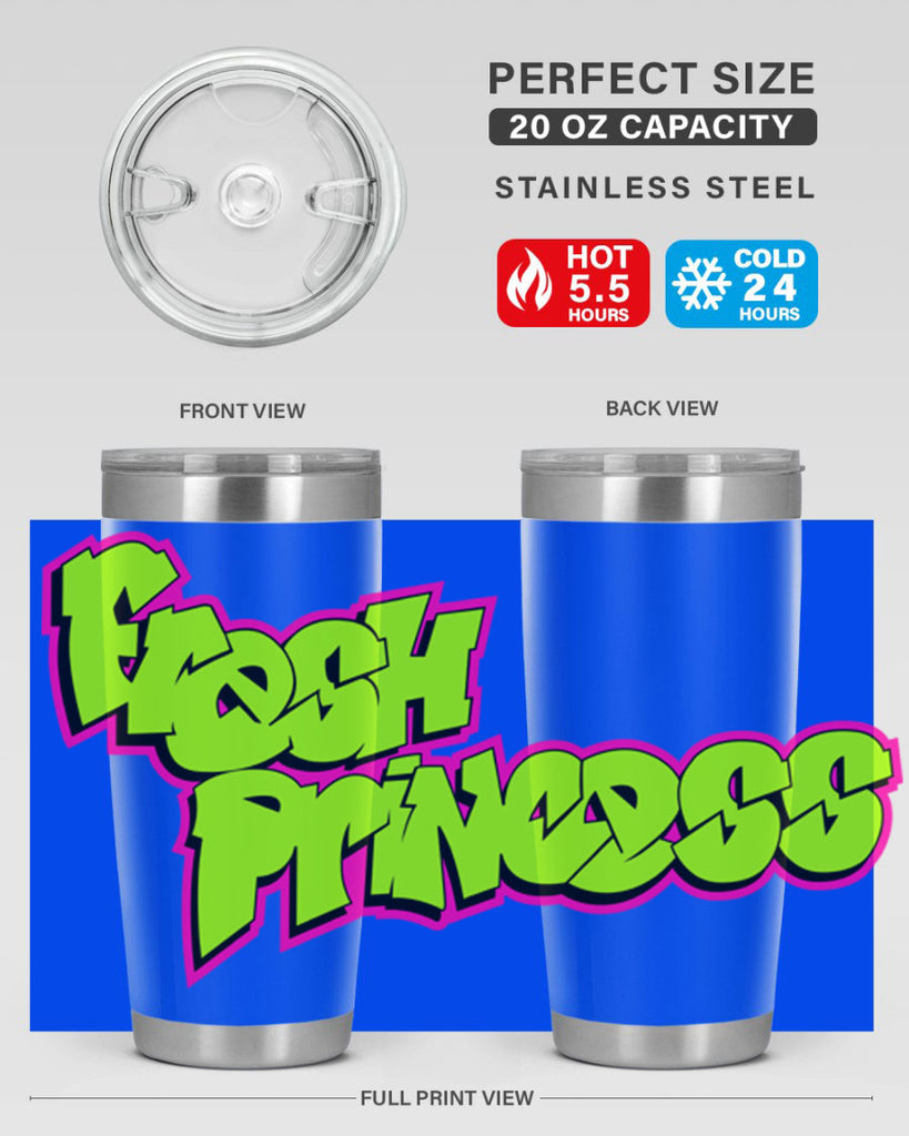 fresh princess 145#- black words phrases- Cotton Tank
