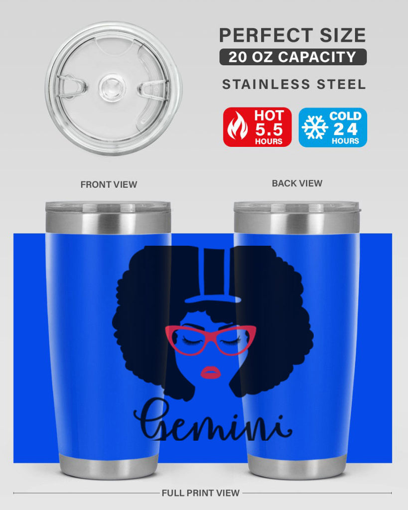 gemini 235#- zodiac- Tumbler