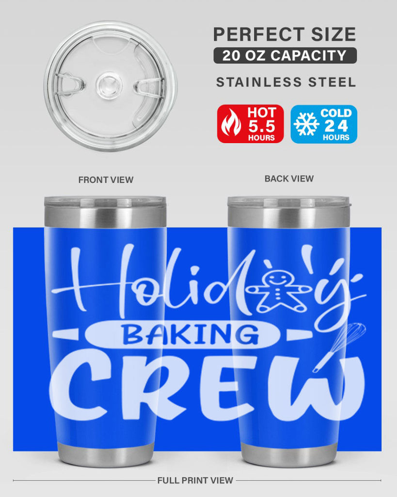 holiday baking crew 34#- kitchen- Tumbler