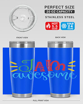 i am awesome Style 18#- autism- Tumbler