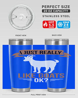 i just really like goats ok Style 3#- goat- Tumbler