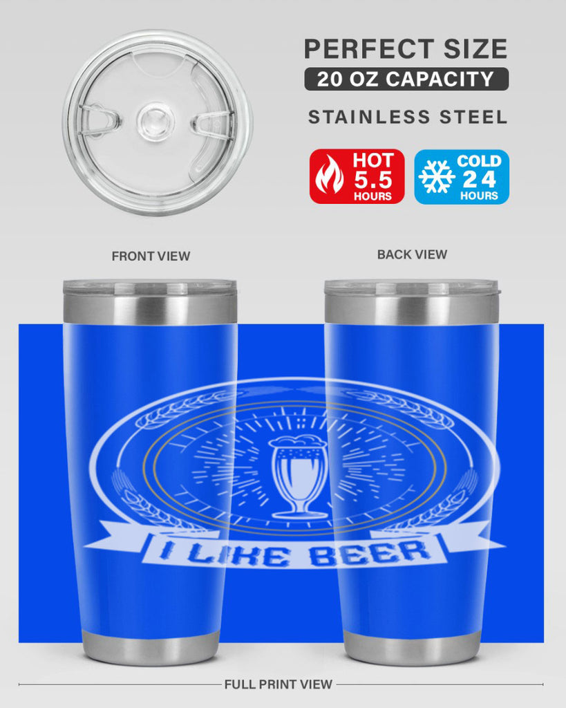 i like beer 77#- beer- Tumbler