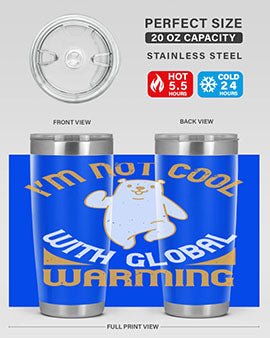 i’m not cool with global warming 18#- Bears- Tumbler