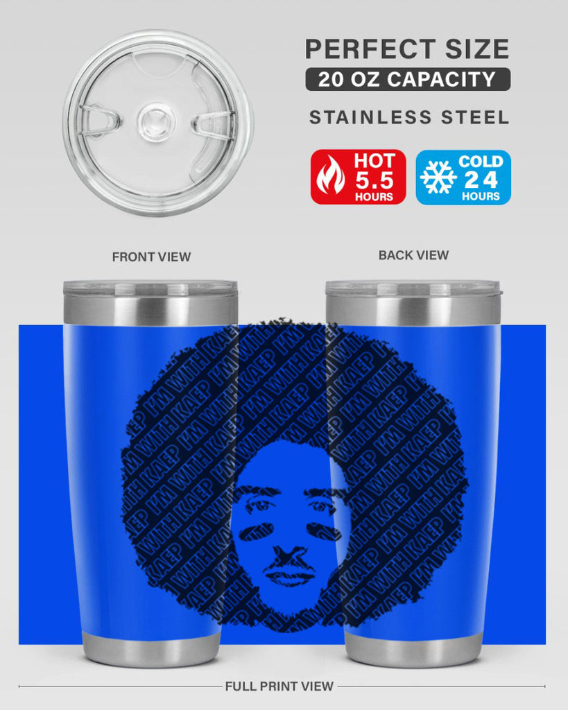 imwithkaep 24#- black men - boys- tumbler