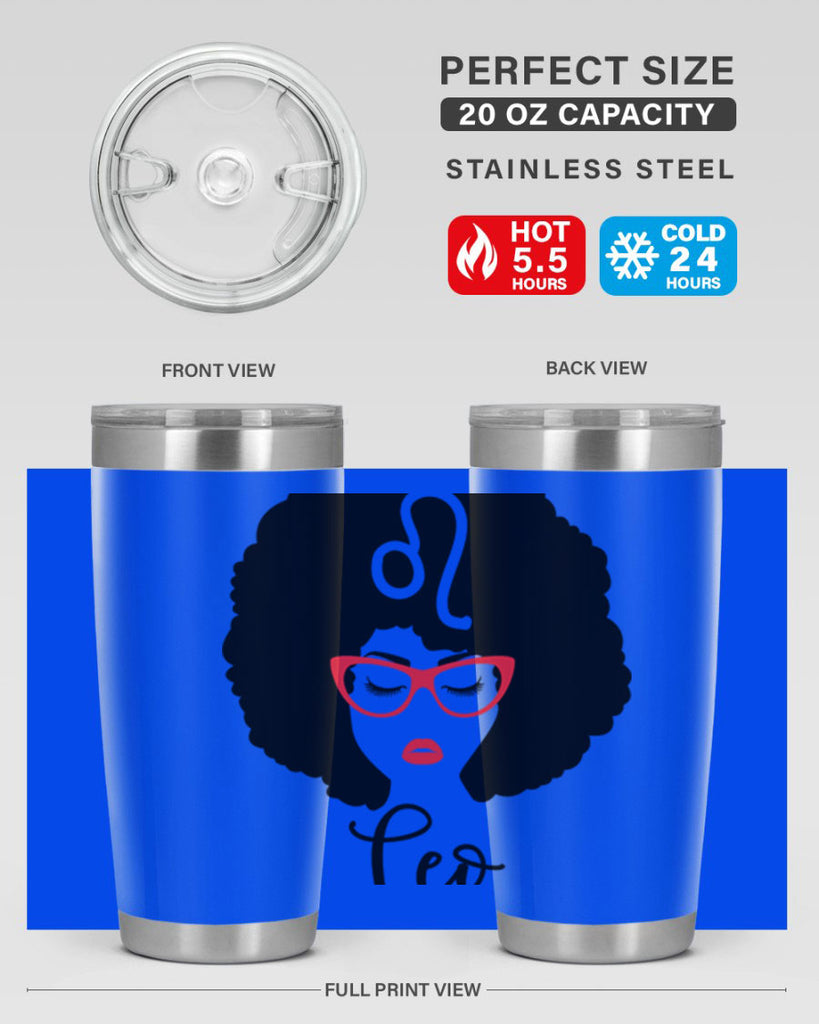 leo 298#- zodiac- Tumbler