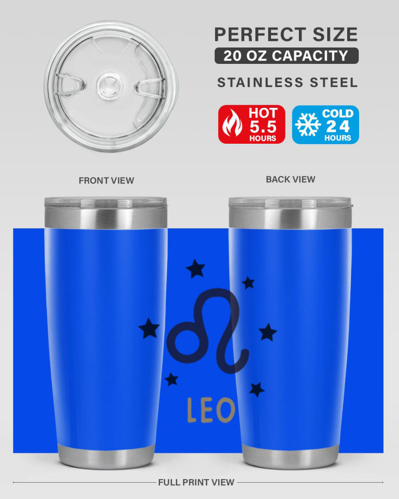 leo 305#- zodiac- Tumbler