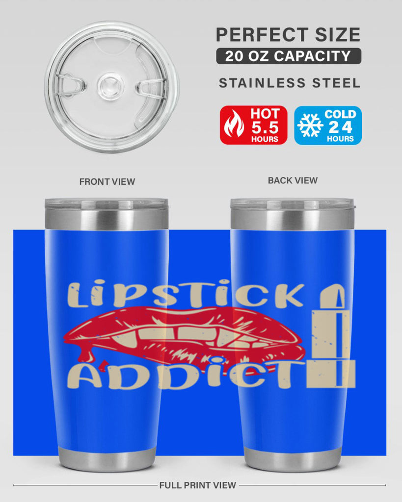 lipstick addict Style 197#- make up- Tumbler