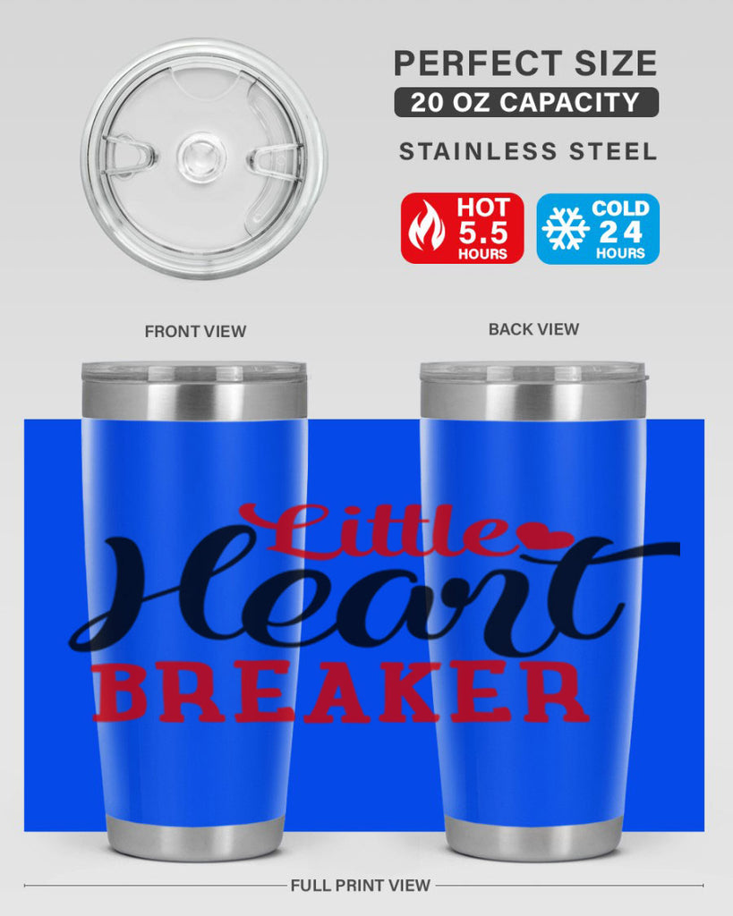 little heart breaker 76#- valentines day- Tumbler