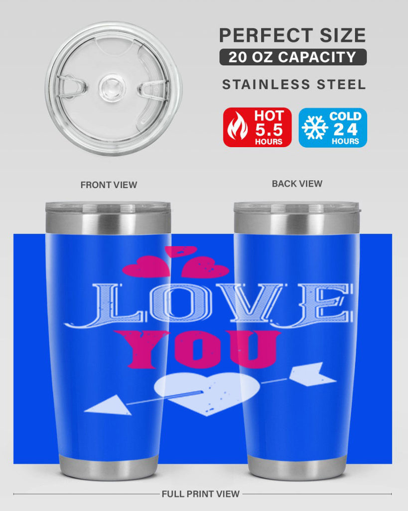 love you 42#- valentines day- Tumbler