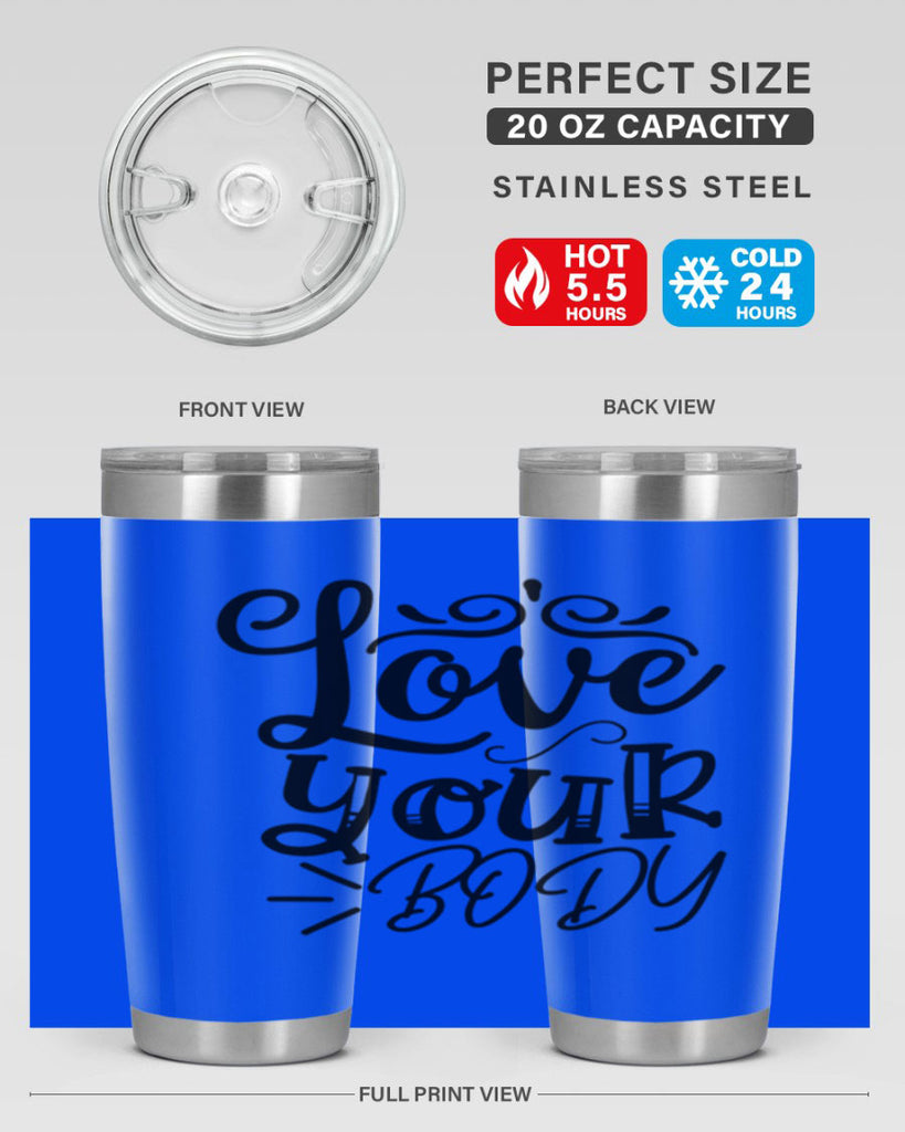 love your body 30#- gym- Tumbler