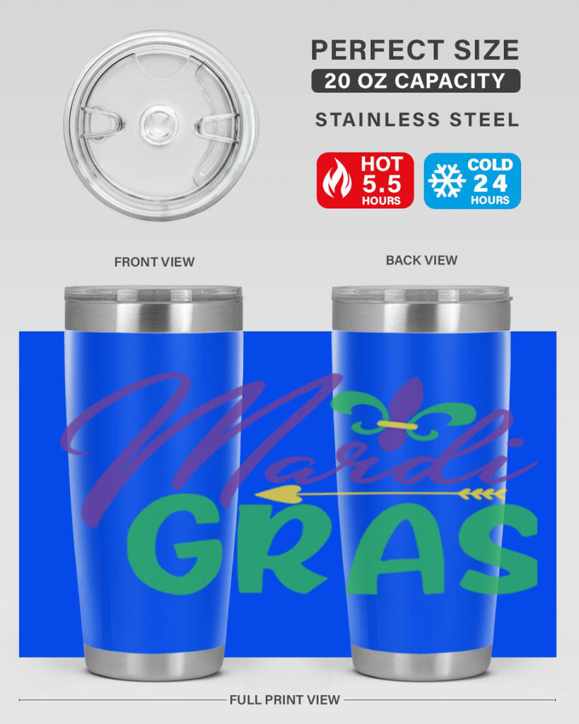 mardi gras 76#- mardi gras- Tumbler