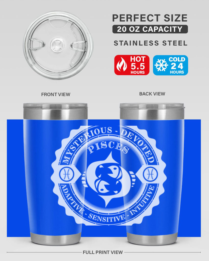 pisces 50#- zodiac- Tumbler