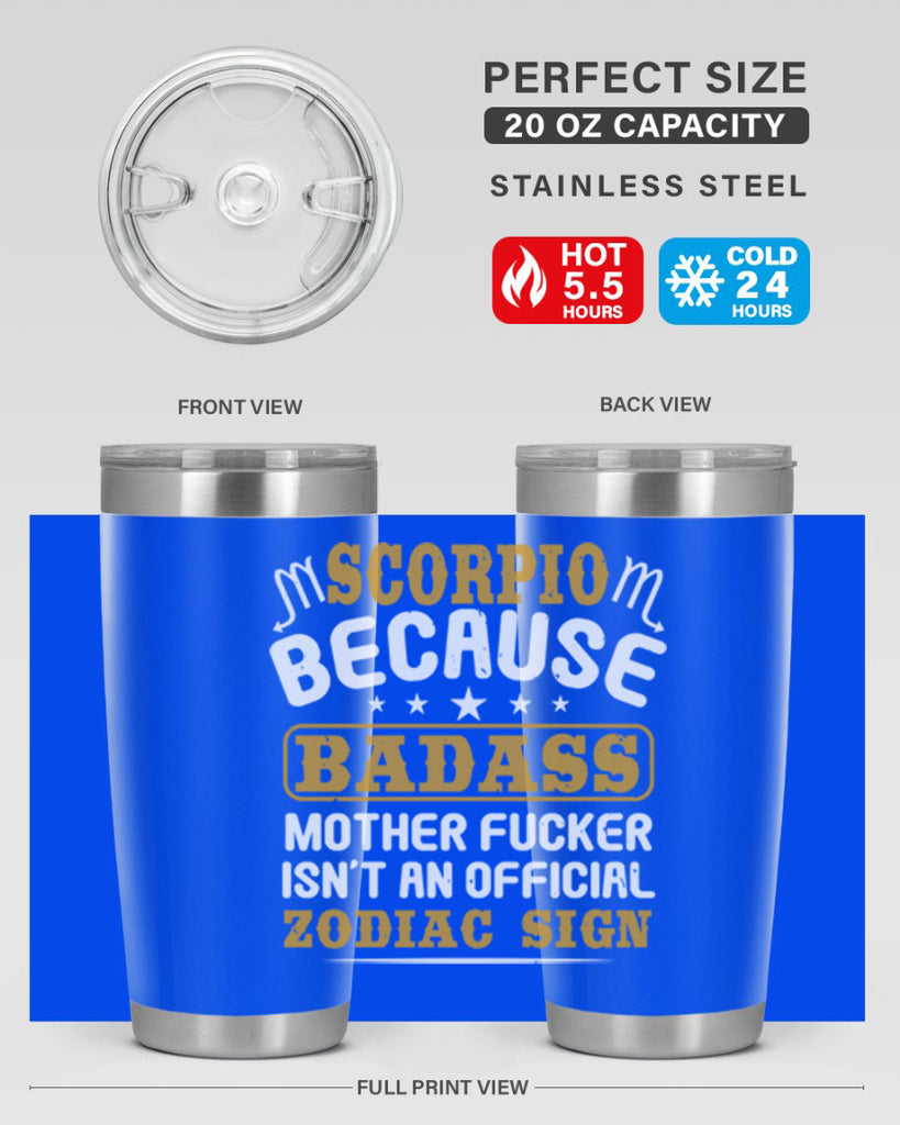 scorpio 432#- zodiac- Tumbler