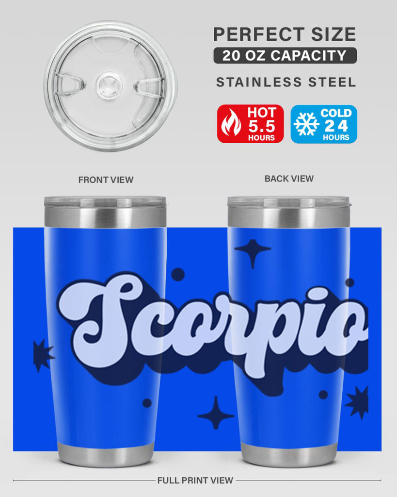 scorpio 454#- zodiac- Tumbler