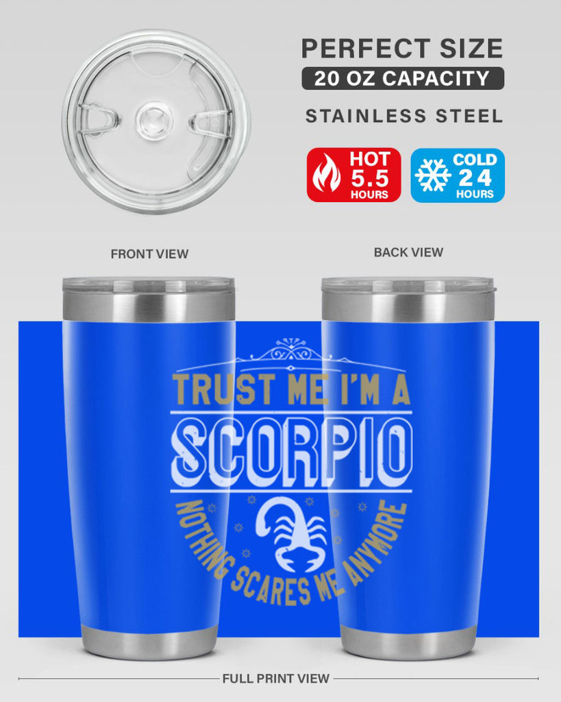 scorpio 458#- zodiac- Tumbler