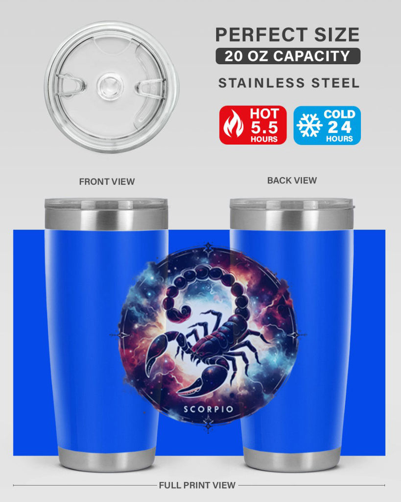 scorpio 460#- zodiac- Tumbler
