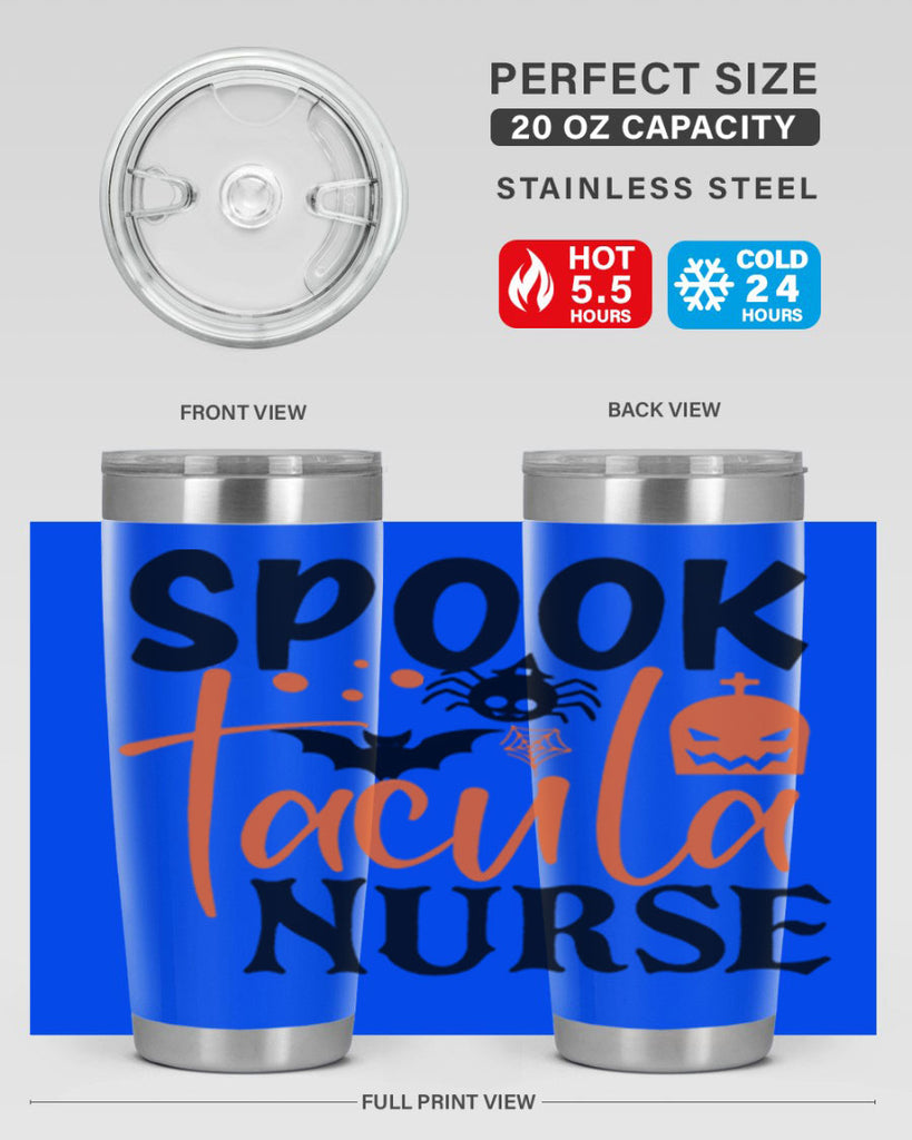 spooktacula principal 107#- halloween- Tumbler